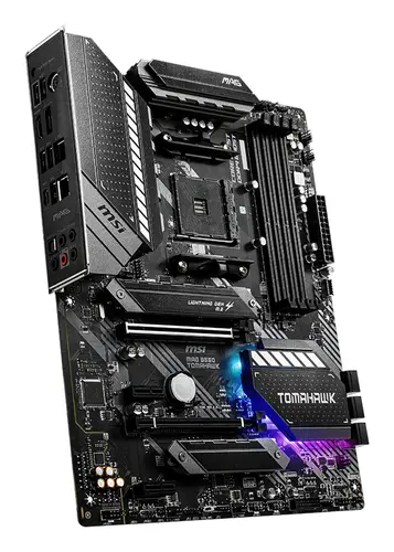 MSI Computer Mag B550 Tomahawk, AMD B550, Black/Matt, ATX, AM4, Supports 3RD Gen AMD Ryzen/ 3ND GE, image 5