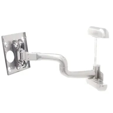 Chief Manufacturing Flat Panel Swing Arm Wall Mount - Sliver - Integrated Lateral SHIFT: 2.25IN Lef