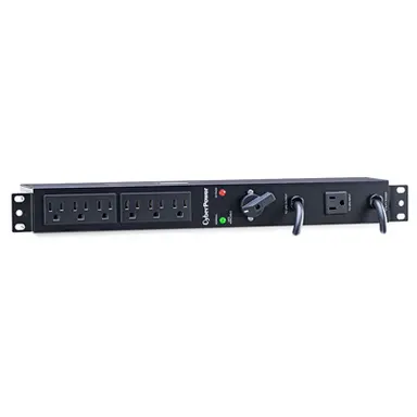 CyberPower Systems (USA) 15A 6OL 1U Rear Outlets 6 FT Cord 3 Year Warranty