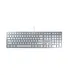 Cherry Americas KC 6000 WHITE/SILVER USB US Intl 104+6 Key Layout, image 5