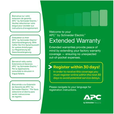 APC BY Schneider Electric 3 Year Extended Warranty, image 4