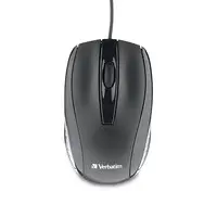 Verbatim Americas Corded Optical Mouse - Black, Comparable 4YH-00005 Microsoft Basic Optical, image 5