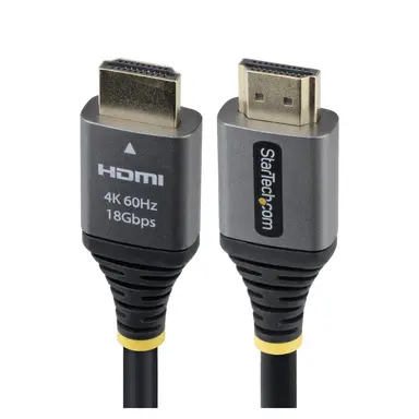 STARTECH.COM HDMI 2.0 Cable Delivers 4K60HZ/4K120HZ W/HDR10; Premium Certified High Speed Hdm
