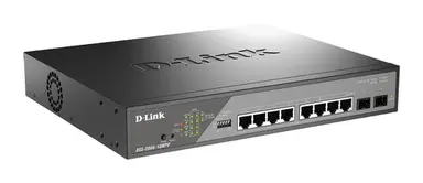 D-Link Systems DSS-200G Series 10-PORT Gigabit Surveillance POE Switch 130W POE Budget 8 Port, image 3