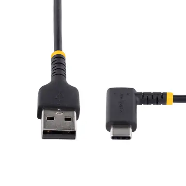 StarTech.com 3.3 ft (1M) USB-a to USB-C Fast Charging Cable, Rugged, Right-Angled, Charge & SY, image 8