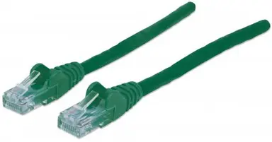 Intellinet RJ-45 Male / RJ-45 Male, 0.6 M (2 FT.). Gold-Plated Contacts for Best Connection