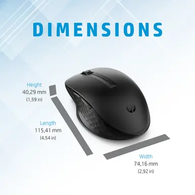 HP Sbuy 435 MLTDVC WRLS Mouse, image 8