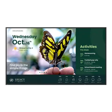 Benq America Benq 55IN 4K Smart Signage Black