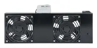 Intellinet 2-Fan Ventilation Unit with Thermostat for 19 Wallmount Cabinets, image 3