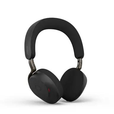 Jabra EVOLVE3 75 MS, LINK390A, Black - Sleek, Microphone Arm-Free Design That LO, image 4