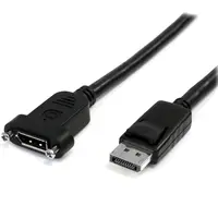 StarTech.com 3 ft Panel Mount DisplayPort Cable (Male to Female); 4K X 2K Video, image 3