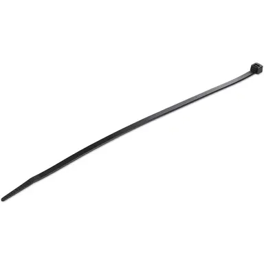 StarTech.com 100 Pack of Cable Ties: Keep Cables Organized with 10 in (254 MM) Black Zip Ties