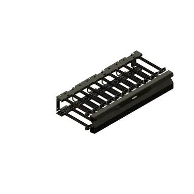 MM20 Horizontal Manager 2RU Black