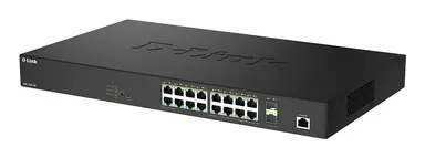 D-Link Systems 18-PORT 2.5G Layer 2 Standard Smart POE Switch 16 Ports 2.5GE POE for Downlink 2, image 7