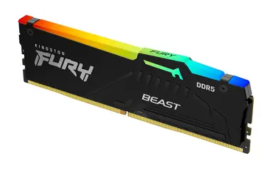 Kingston 128GB 5600MT/S DDR5 CL40 DIMM (Kit of 4) Fury Beast RGB XMP, image 8
