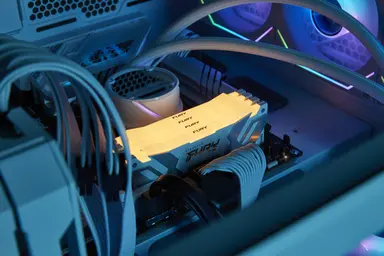 Kingston 16GB 6400MT/S DDR5 CL32 DIMM Fury Renegade RGB White XMP, image 8