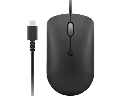 Lenovo 400 USB-C Compact Wired Mouse