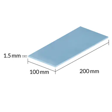 Arctic Cooling TP-3 200X100MM, 1.5MM - 2 Pack, image 8