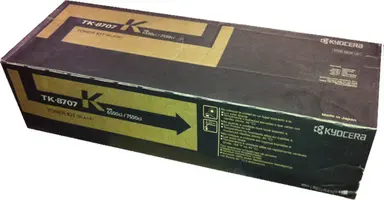 Kyocera TK-8707K Black Toner Also Called TK8709K, image 4