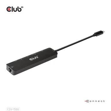 Club 3D B.V Club 3D USB-C, 6-in-1 Hub, image 6