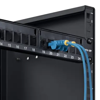 StarTech.com 24-Port 1U Blank Keystone Patch Panel; Compatible with UTP Keystone Jacks, image 7