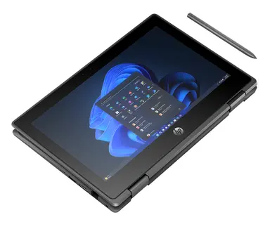HP Fortis Flip G1i Intel® N N250 Hybrid (2-in-1) 29.5 cm (11.6") Touchscreen HD 4 GB LPDDR5-SDRAM 128 GB UFS Wi-Fi 6E (802.11ax) Windows 11 Pro Black, image 5