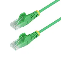 StarTech.com 10 ft Green Slim Cat6 Ethernet Cable, Snagless, 100W PoE, UTP, LSZH, 28AWG Bare, image 3