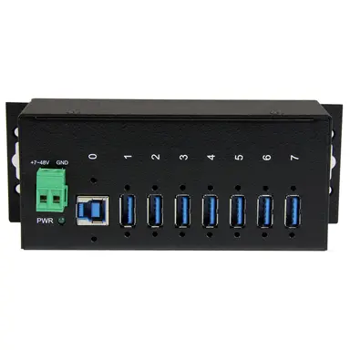StarTech.com Add Seven USB 3.0 Ports with This Din Rail or Surface-Mountable Metal Hub - 15KV, image 7