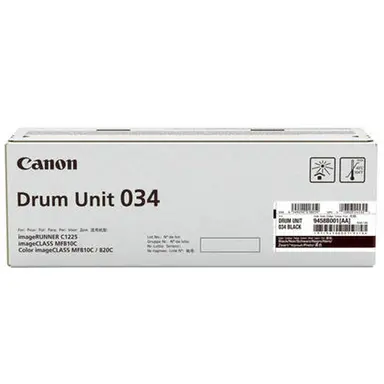 Canon Laser Canon Drum Unit 034 Black - for Imageclass MF820CDN and MF810CDN - Full Yield 32, image 4