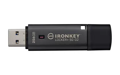 Kingston 256GB Ironkey Locker Plus 50 G2, Fips 197, AES-256, 145MB/S Read, 115MB, image 3