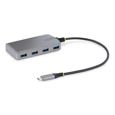 Portable USB-C Expansion Hub for Desktop/Laptop Computers - 4X USB-A Ports - USB