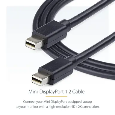 StarTech.com 3FT/91CM Mini DisplayPort Cable (Mini DP 1.4) - 8K 60HZ/4K 120HZ Video; 32.4 GBP, image 8