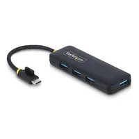 StarTech.com 4-Port USB-C Hub, 5GBPS, USB-C to 4X USB-a, Bus Powered, Small Travel Mini Hub, image 3