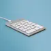 R-Go Numpad Break, Numeric Keypad, Wired, White, image 5