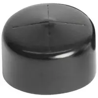 Chief 10 Pack 1-1/2 NPT Cap Black Vinyl, image 3