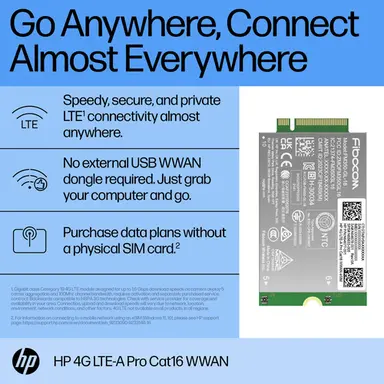 HP 4G LTE-AP Wwan, image 3
