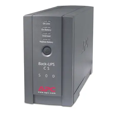 APC by Schneider Electric Back-UPS CS - UPS - External - Standby - AC 120 V - 300 Watt / 500 VA - Interfac