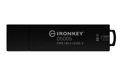 Kingston 32GB Ironkey D500S Fips 140-3 LVL 3 (Pending) AES-256