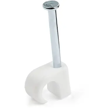 StarTech.com 100 Cable Clips with Nail - for Cables from 0.20-0.28IN (5-7MM) - Durable PE Mat, image 7