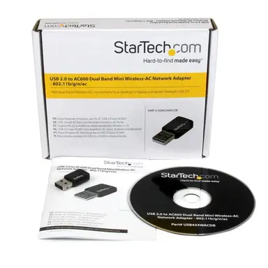 StarTech.com Add Dual-Band Wireless-AC Connectivity to a Desktop or Laptop Computer Through U, image 8