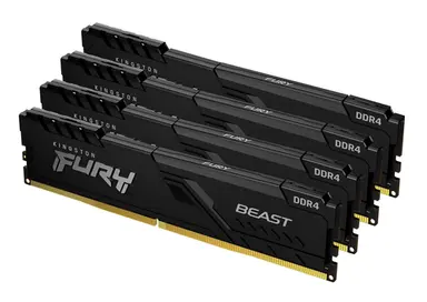 Kingston 128GB 3600MHz DDR4 CL18 Dimm (KIT OF 4) Fury Beast Black, image 4
