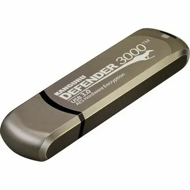Kanguru Defender 3000 Fips 140-2 Level 3 Certified-Secure Flash DRIVE-256G-TAA C, image 4