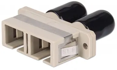 Intellinet Hybrid SC-ST Multimode Duplex Adapter, image 6