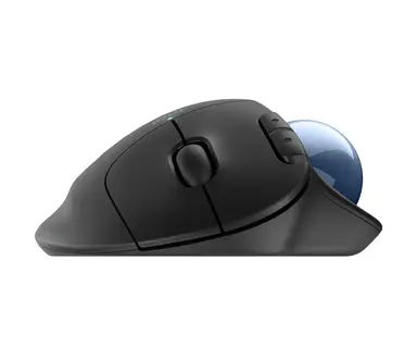 Logitech Ergo M575S Wireless Trackball - BLACK+BLUE Ball, image 7