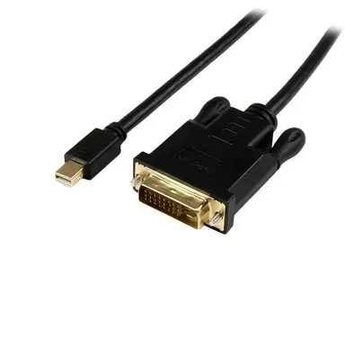 StarTech.com 3 ft Mini DP 1.2 to DVI-D Single-Link Adapter Cable; 1080P 60HZ; HBR2; Edid - Act