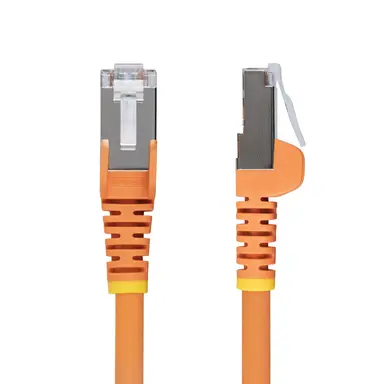 StarTech.com 10 ft Orange Cat6a Ethernet Cable, Snagless RJ45, 10G, 100W PoE, S/FTP, LSZH, 27A, image 6