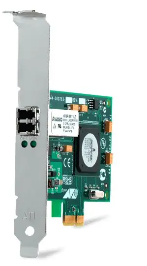 Allied Telesis Taa Gig Pci-Express Fiber Adapter CARD; Wol SC CONNECTOR;