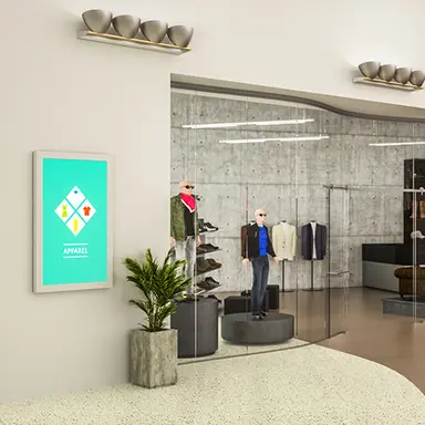 Chief Manufacturing Impact On-Wall Kiosk - Portrait 65 Black, image 7