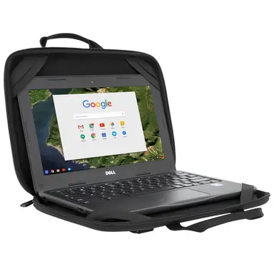 Targus 11.6 Work-in Essentials Case for Chromebook - Black/Gray - Soft Touch Interior, image 8