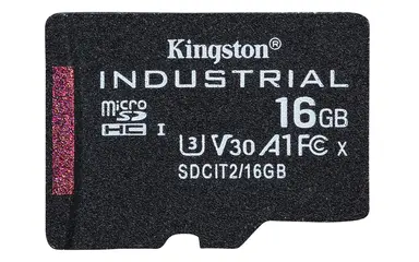 Kingston 16GB Microsdhc Industrial C10 A1 Pslc Card Single Pack W/O Adapter